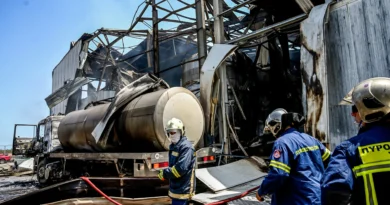 Έκρηξη με νεκρό σε εργοστάσιο ξυδιού στην Κόρινθο