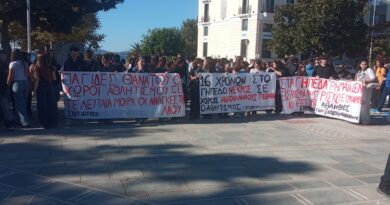 ΚΑΒΑΛΑ -Κινητοποίηση φοιτητών και μαθητών για τα ελλειπή μέτρα προστασίας στις αθλητικές εγκαταστάσεις