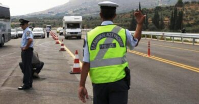 Έλεγχοι της Τροχαίας στην Α.Μ.Θ. 6 με 12 Απριλίου